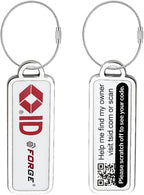Forge Lost and Found Luggage Tags, Global Luggage Tracking Tag, WorldTracer Compatible, Travel Sentry Powered Baggage ID Syst