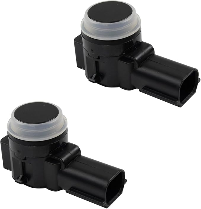 TRQ Bumper Parking Assist Object Sensor Pair Set Compatible with Buick Cadillac Chevy GMC
