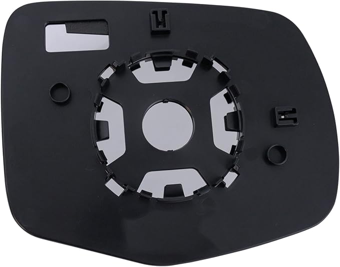 TRQ Driver Side Mirror Glass Flat Backing Plate For Factory Equipped & Aftermarket Mirrors Compatible with 2016-2018 Honda Pi