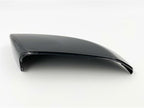 Black Right Mirror Cap Cover For Honda Civic 2016 2017 2018 2019 2020 2021 Rearview Mirror Cap Replacement (Black Right Side)