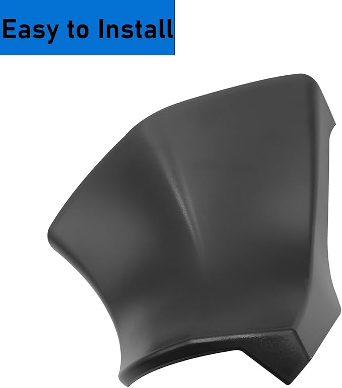 Jaronx Compatible with Toyota Highlander Side Mirror Cover 2020-2024, Driver Side Rearview Triangle Base Cover Trim for Toyota Highlander, Rear View Mirror Base (NOT FIT GRAND HIGHLANDER) (Left)
