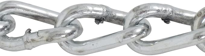 Mytee Products (Set of 2 24.5" Twist Link Snow Tire Chain for Semi Trucks - Emergency Tire Traction Grip Chains - Snow Blower