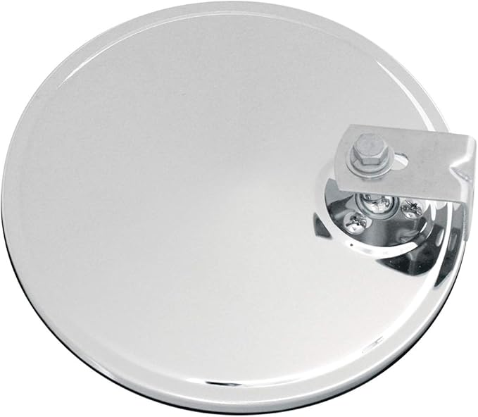 GG Grand General 33341 Stainless Steel 7” Convex Blind Spot Mirror for Trucks, Buses, Utility Vehicles and More – Offset Mount