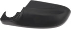 Black Shockproof Lower Mirror Cover Cap, Rearview Mirror Lower Trim Covers Replacement for Subaru Impreza Legacy Outback Ascent (Right: 91054FL21A)