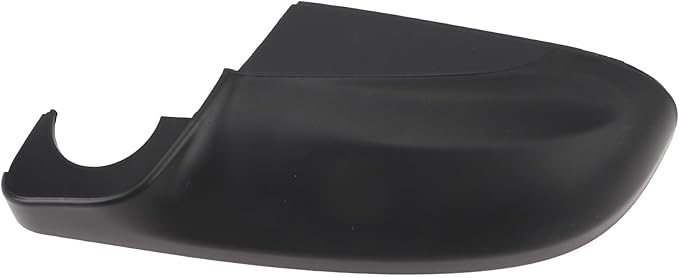 Black Shockproof Lower Mirror Cover Cap, Rearview Mirror Lower Trim Covers Replacement for Subaru Impreza Legacy Outback Ascent (Right: 91054FL21A)