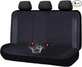 Flying Banner AquaShield Rear Bench car seat Covers Set Waterproof Water Resistant arm Rest Shoulder Seatbelt Compatible Truc
