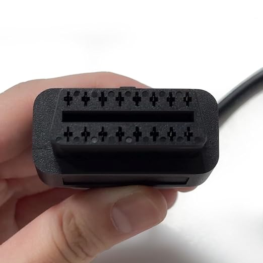 OBD2 Adapter Cable for Yanmar Diesel Vehicles 6 Pin OBD2 16Pin OBDII Car Diagnostic Connector Compatible with OBD II