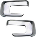 Keptrim for F150 Rearview Side Mirror Cover Trim for Ford F150 2021 2022 2023 2024 2025, ABS Chrome, 2pcs