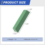 SCOTTCHEN Buffing Polishing Cutting Compounds 1 lbs.Kit Polishing Rouge Bars for Buffing polishing Wheel- Green Fine - 1 Pack