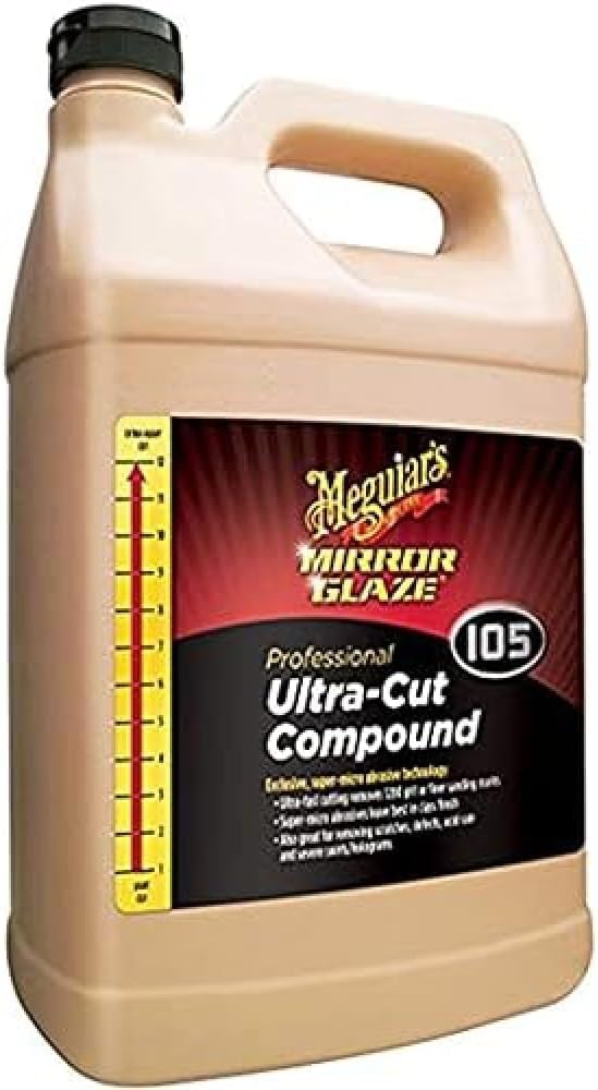 REMOVES LIGHT SWIRLS AND ADDS GLOSS CLARITY ULTRA CUT COMPOUND LIQUID 1 GALLON JUG SING
