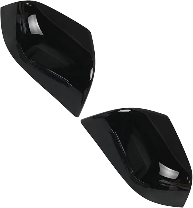 Side Mirror Cover for Tesla Car Exterior Accessories ABS Plastic Outside Cap (Pack of 2)(Model S 2016-2020 Gloss Black)
