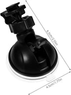 2pcs Cup Dash Cam Mount Holder Easy to Install Stable Support for Windshield Dashboard Use Single Screw Design for Effortless Attachment and Detachment