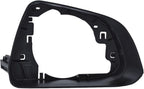 Fits For Tesla Model 3 Left Driver Side Wing Mirror Cover andMirror Frame Set Rearview Lower Holder Tray Cap Housing 2017-2020(Right side chrome)