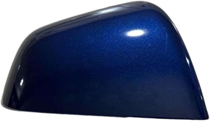 Compatible with Tesla Model Y Side Mirror Cover Replacement 2021 2022 2023 2024, Left & Right Side Rearview Mirror Cover Cap for Model Y Accessories(blue)2pcs