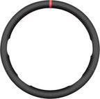 MEWANT Steering Wheel Cover for Chevy Silverado 1500/2500 / 3500 2003-2006 / Silverado 1500 2500HD 3500 Classic/Trailblazer Hand-Stitched Microfiber Leather Steering Wheel Wrap