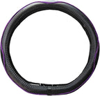 Mayco Bell Flat Bottom Steering Wheel Cover Anti-Slip,Safety,Soft,Breathable,Durable,Full Surround,Comfortable Grip Microfibe