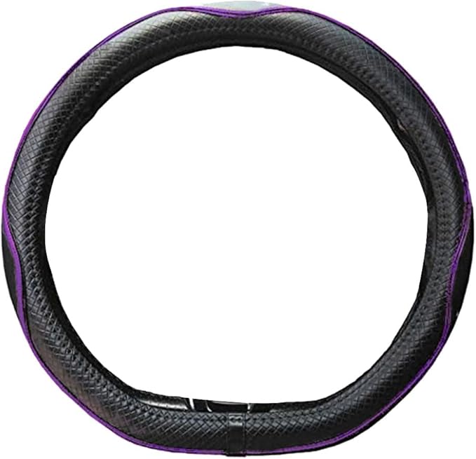 Mayco Bell Flat Bottom Steering Wheel Cover Anti-Slip,Safety,Soft,Breathable,Durable,Full Surround,Comfortable Grip Microfibe