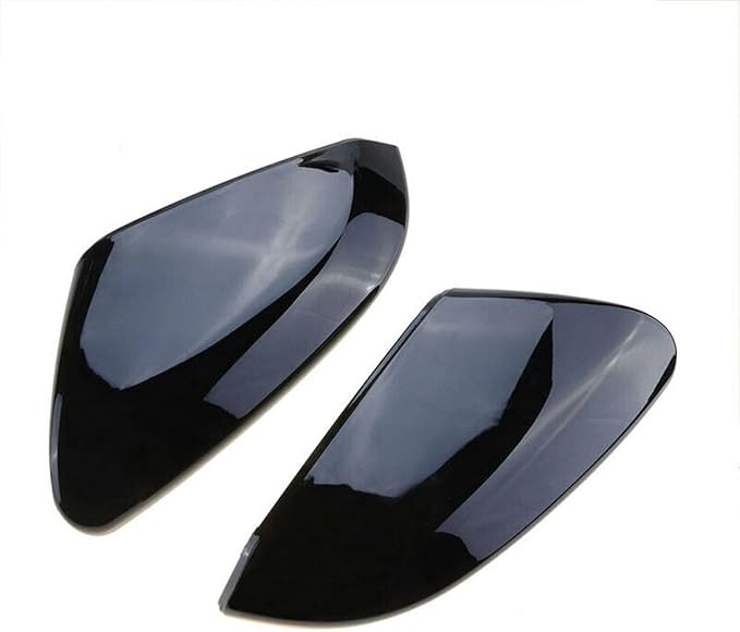 1 Pair Black Mirror Cap Cover For Honda Civic 2016 2017 2018 2019 2020 2021 Rearview Mirror Cap Replacement (Black Pair)