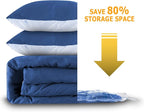 MEIQIHOME Vacuum Storage Bags, Space Saver Sealer Bags,Vacuum seal bags for clothing, Pillows, Comforters, Blankets, Bedding,