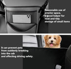 Tumecos Car Handbag Holder Between Seats Car organizer for Center Armrest Box Car Storage Bag Pocket Handbag Purse Holder for Storage Large capacity multifunctional wear resistant(Gray)