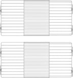 Expandable Closet Tension Shelf with Strong Adhesive, Metal Wire Hanging Shelves Closet Divider Separator Storage Shelves for
