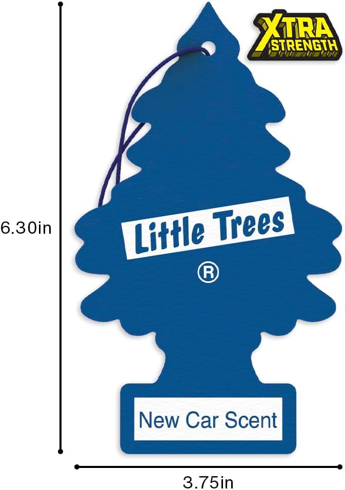 LITTLE TREES Car Air Freshener | Xtra Strength Provides Long-Lasting Scent for Auto or Home | Extra Boost of Fragrance | New 