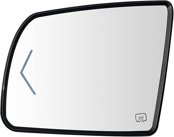 Driver Side Heated Mirror Glass Replacement For 2008-2017 Toyota Sequoia 2007-2020 Toyota Tundra - for Tundra Sequoia Side Mirror With Rear Holder and Turn Signal