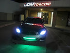 iJDMTOY 20-Inch RGB LED Knight Rider Scanner Light Bar 48-LED Strip for Car Interior Exterior Decoration Lighting