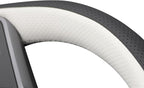 MEWANT Hand Stitched Real Leather Steering Wheel Cover for Tesla Model 3 2017-2023 / Model Y 2020-2023 for Tesla Model 3/Y Accessories(3D Style)