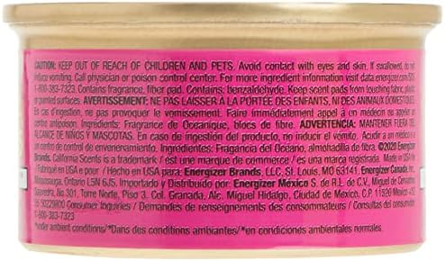 Can Air Freshener and Odor Neutralizer by California Scents, Set of 12 Spillproof Cans for Home and Car, Coronado Cherry, Fre