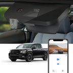 Fitcamx 4K Dash Cam Suitable for Honda Ridgeline 2017-2025 RT RTS Trail Sport Black Edition RTL (DZ-0337), OEM Look, UHD 2160