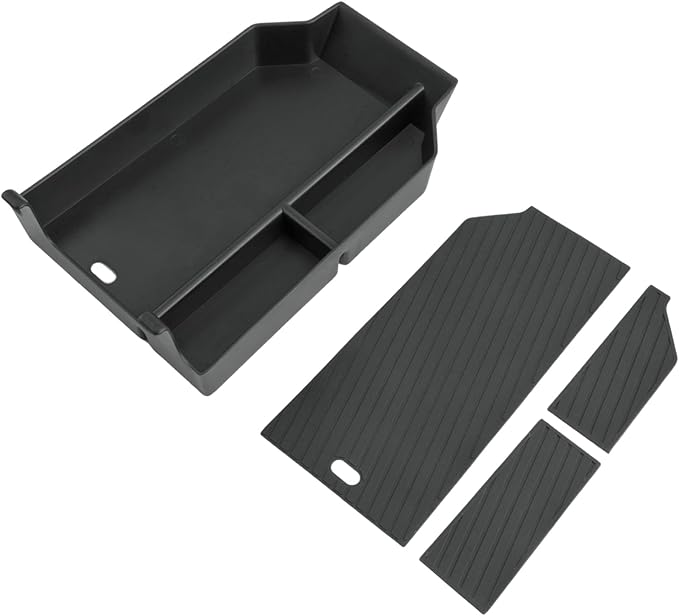 for 2025 2026 BMW X3 Center Console Organizer for BMW X3 G45 (30 xDrive/M50 xDrive), Durable ABS Plastic&Anti-Slip Rubber 2025 X3 Console Tray Insert for 2026 2025 BMW X3 Interior Accessories