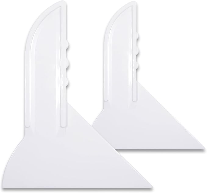 Plastic Squeegee Slammer Tint Handle Scraper for Tint Window Film Vinyl Wrap, 6 x 7 Inch, 2 in 1 Pack