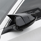 YINGTUU for Honda Accord 10th Gen 2018 2019 2020 2021 2022 2023 2024 2025 Car Ox Horn Side Rearview Mirror Cover Wing Mirror Protect Stickers Exterior Accessories Decals Bright Black