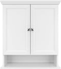 MCS 23x26 White Medicine Cabinet Organizer, Wall Mounted Bathroom Cabinet for Over-The-Toilet Storage, Bathroom Furniture & R