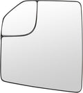 TRQ Driver Side Mirror Glass Non Heated For Factory Equipped Mirrors Compatible with 2015-20 Ford F-150 Truck