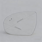 Compatible with 2016-2021 Hyundai Tucson Driver Side Mirror Glass - Left Side Mirrors Glass With Blind Spot Detection, Power Heated,OEM Fit Backing Plate