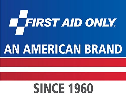 First Aid Only 223-U OSHA-Compliant First Aid Kit, All-Purpose 25-Person Emergency First Aid Kit for Business, Worksite, Home