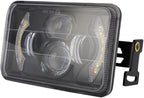 4x6 LED Headlight Kit for Suzuki DR-650 | for Suzuki DRZ400 with Mounting Bracket Hardware Headlight High Brightness High Int