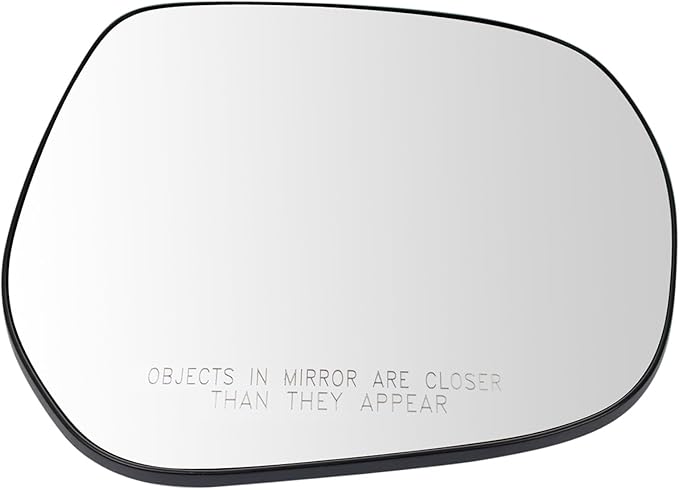 TRQ Right Mirror Glass Heated Power Folding Convex For Factory Equipped Mirrors Only Compatible with 10-20 Lexus GX460 withou