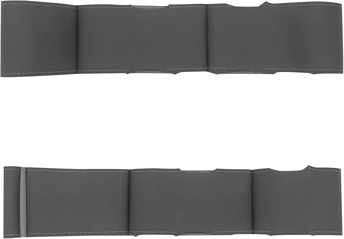 MEWANT Steering Wheel Cover for Chevy Silverado 1500/2500 / 3500 2003-2006 / Silverado 1500 2500HD 3500 Classic/Trailblazer Hand-Stitched Microfiber Leather Steering Wheel Wrap