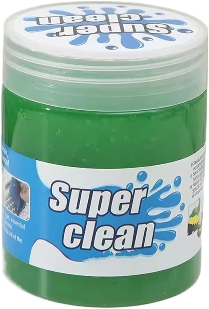 1pcs Car Wash Interior Cleaning Gel Slime - Magic Remover for Vents & Keyboards(Green160g)
