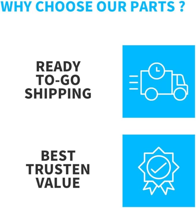 Side Mirror 2pcs Left & Right Paint to Match Power Heated Operate Exterior Door Rear View Blind Spot Detection Plastic 87620F