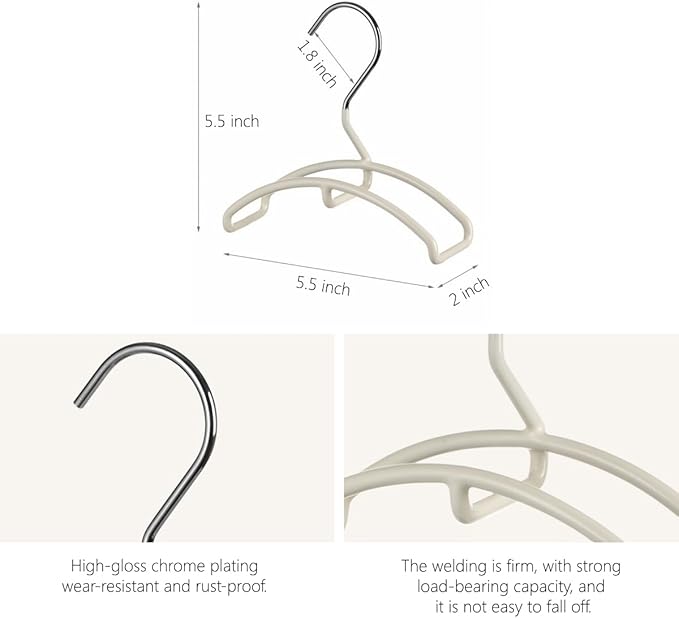 HARWAVE 4 Pack Bag Hangers, Purse Hangers for Closet, Hooks for Organizer and Hanging Bags Handbags Belts