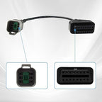 OBD2 Adapter Cable for Yanmar Diesel Vehicles 6 Pin OBD2 16Pin OBDII Car Diagnostic Connector Compatible with OBD II
