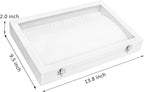 Vicoter Velvet Necklace Display Jewelry Tray 20 Hook Necklace Tray Necklace Pendant Jewelry Tray for Women and Girls
