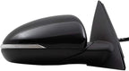 Brock Replacement Pair Side View Power Mirrors Compatible with 2016-2018 Optima Heated Signal Power Folding Memory Blind Spot