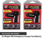 Ztylus Stinger Car Emergency Tool, Spring-Loaded Window Breaker, Car Safety Hammer, Seatbelt Cutter and Window Glass breaker,