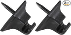 RLB-HILON 2PCS Sun Visor Retainer Clip Compatible with Ford Mustang 1985 to 2004 Year, Black Color