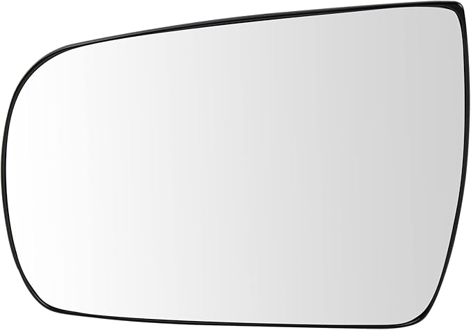 TRQ Driver Side Mirror Glass Heated Snap On Compatible with 2011-2015 Kia Sorento KI1324102